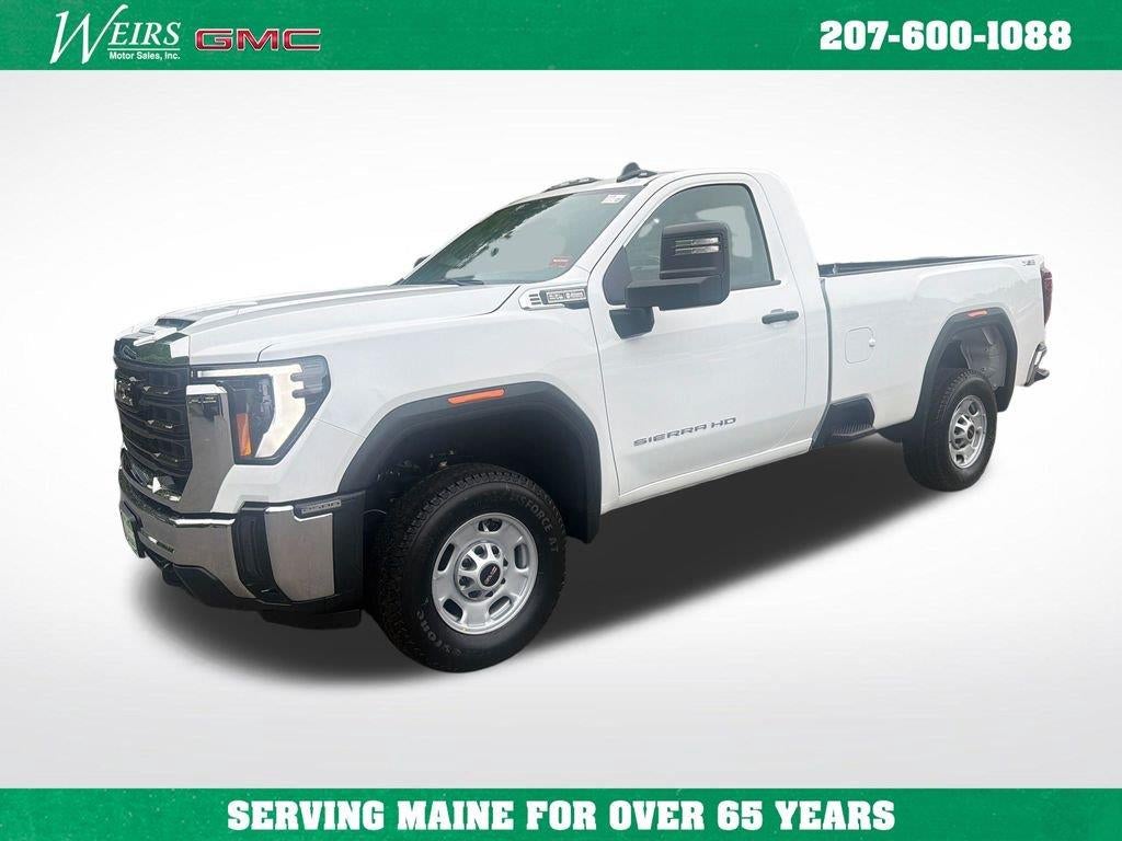 2026 GMC Sierra 2500 HD Pro in Summit White — front three-quarter view