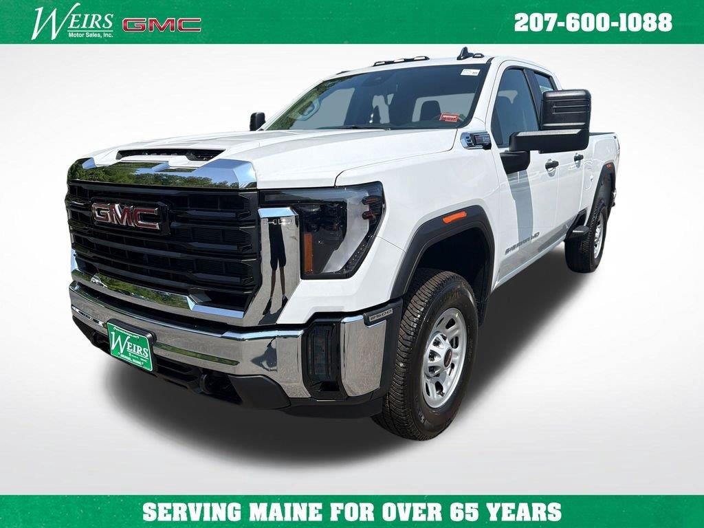 2026 GMC Sierra 2500 HD Pro in Summit White — front three-quarter view