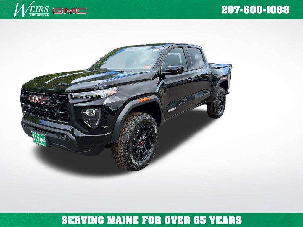 2026 GMC Canyon Elevation in Onyx Black — front three-quarter view