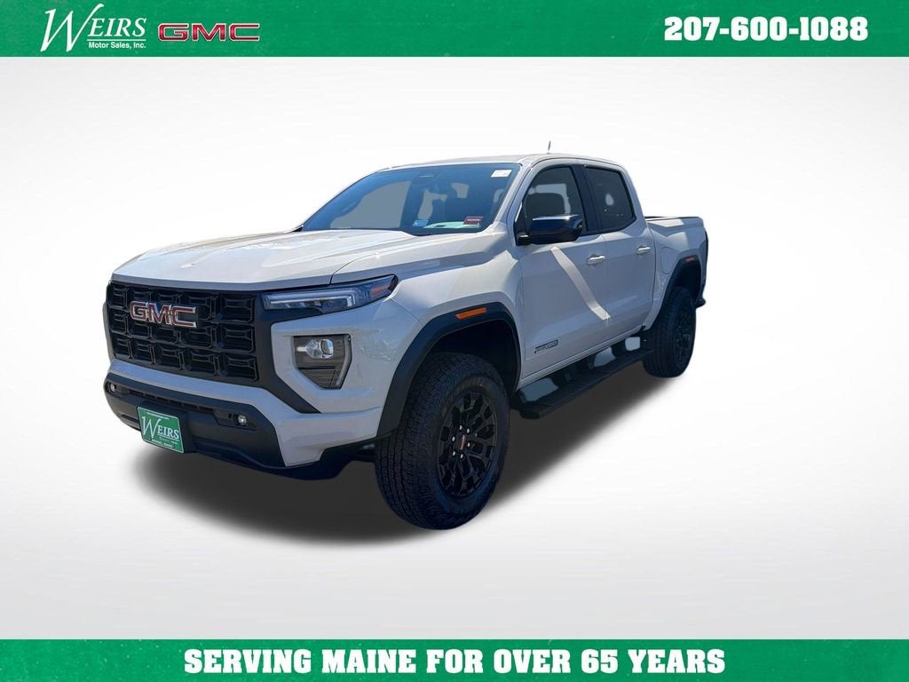 2026 GMC Canyon Elevation in Coastal Dune — front three-quarter view