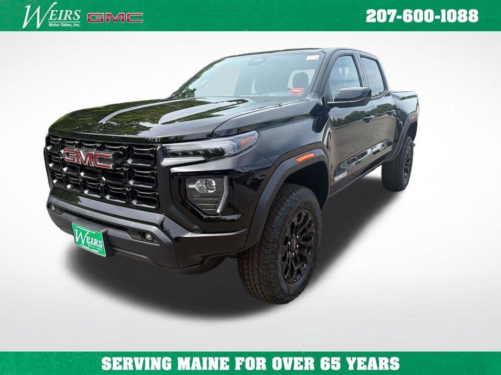 2026 GMC Canyon Elevation in Onyx Black — front three-quarter view