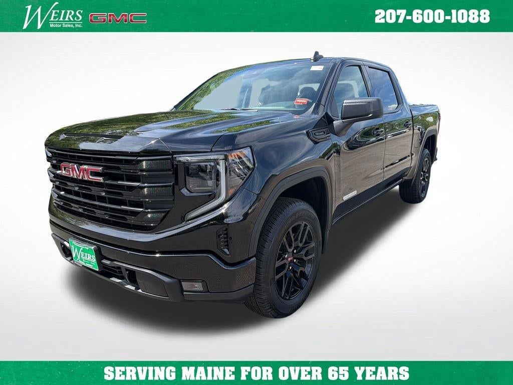 2026 GMC Sierra 1500 Elevation in Onyx Black — front three-quarter view