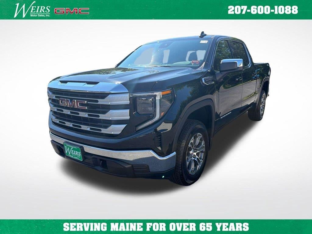 2026 GMC Sierra 1500 SLE in Onyx Black — front three-quarter view