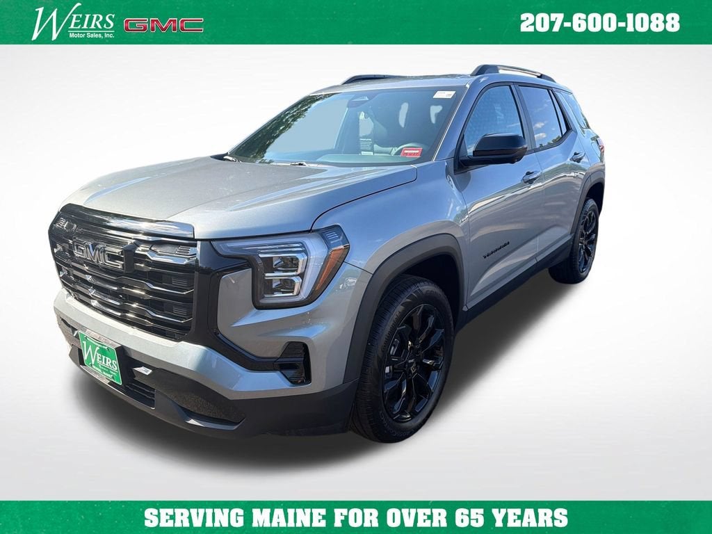 2027 GMC Terrain AWD Elevation in Sterling Metallic — front three-quarter view