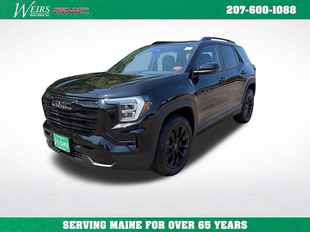 2027 GMC Terrain AWD Elevation in Ebony Twilight Metallic — front three-quarter view