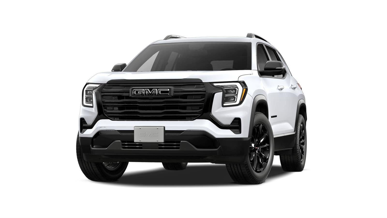 2027 GMC Terrain AWD Elevation in Summit White — front three-quarter view