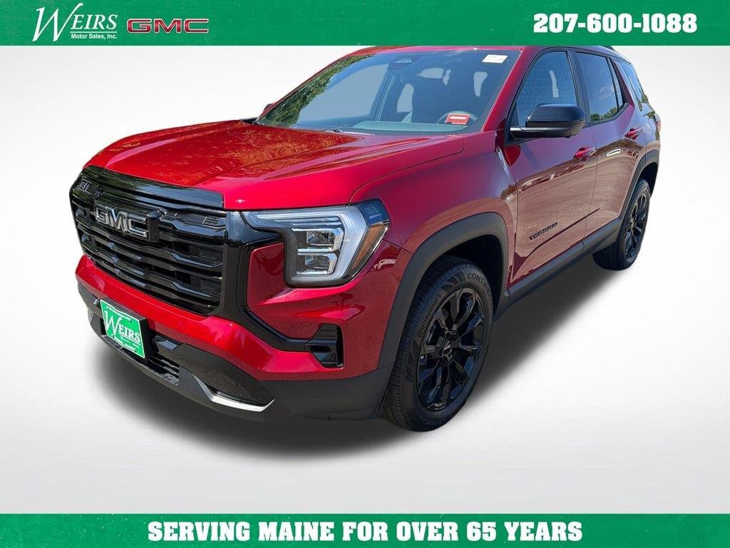 2027 GMC Terrain AWD Elevation in Volcanic Red Tintcoat — front three-quarter view