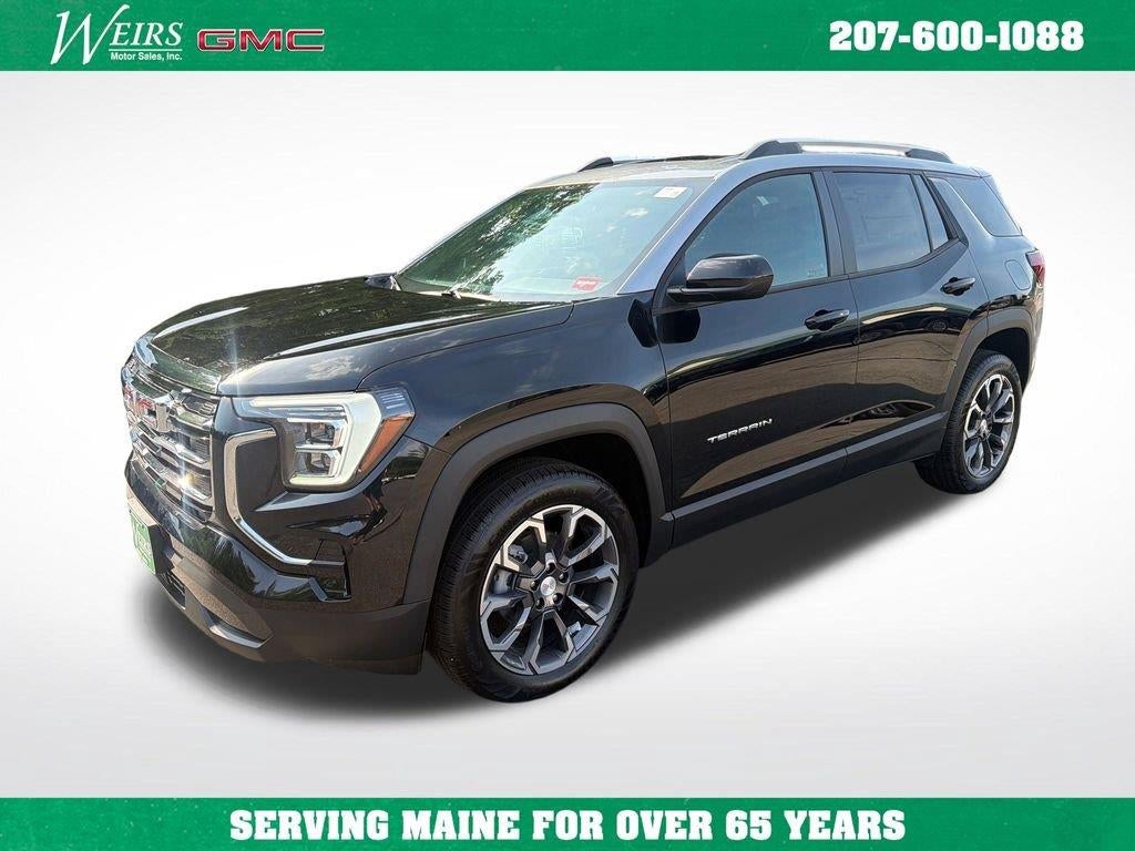 2026 GMC Terrain Elevation in Ebony Twilight Metallic — front three-quarter view