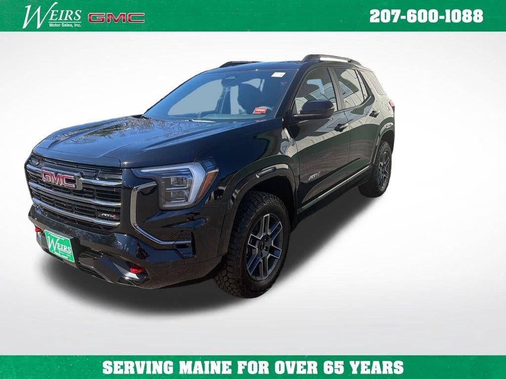 2026 GMC Terrain AT4 in Ebony Twilight Metallic — front three-quarter view