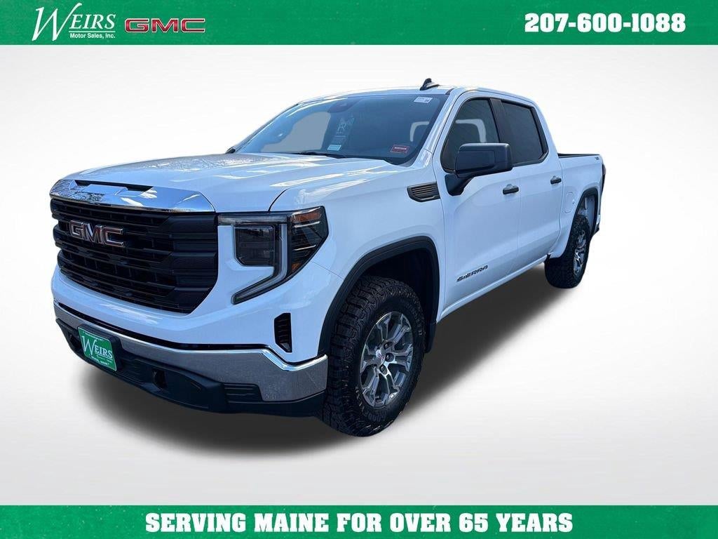 2026 GMC Sierra 1500 Pro in Summit White — front three-quarter view