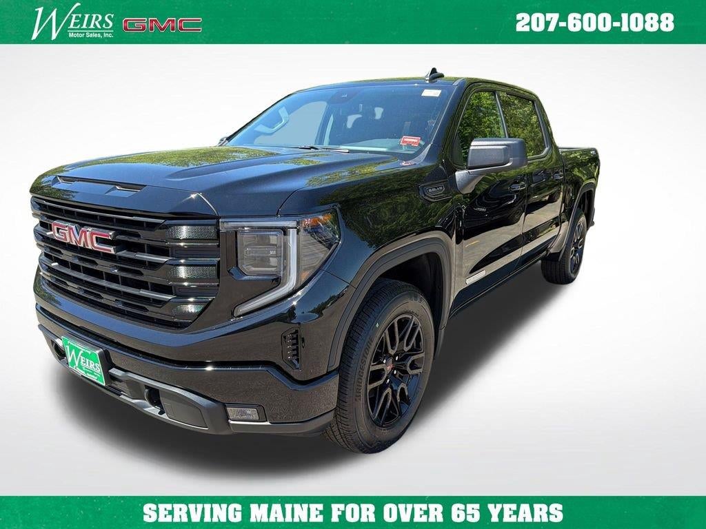 2026 GMC Sierra 1500 Elevation in Onyx Black — front three-quarter view
