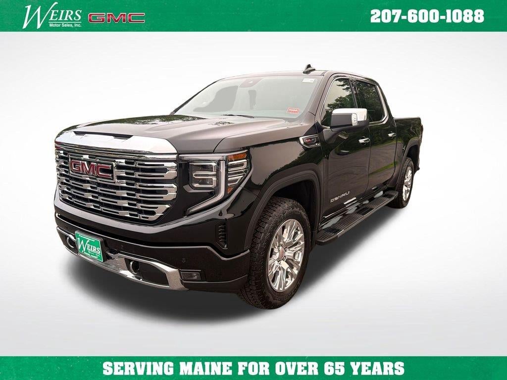 2026 GMC Sierra 1500 Denali in Onyx Black — front three-quarter view